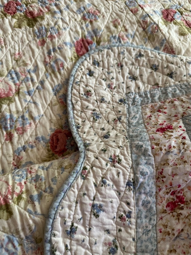Quilt (sprei, deken), Meerkleurig, Katoen, Tweepersoons, Ophalen of Verzenden