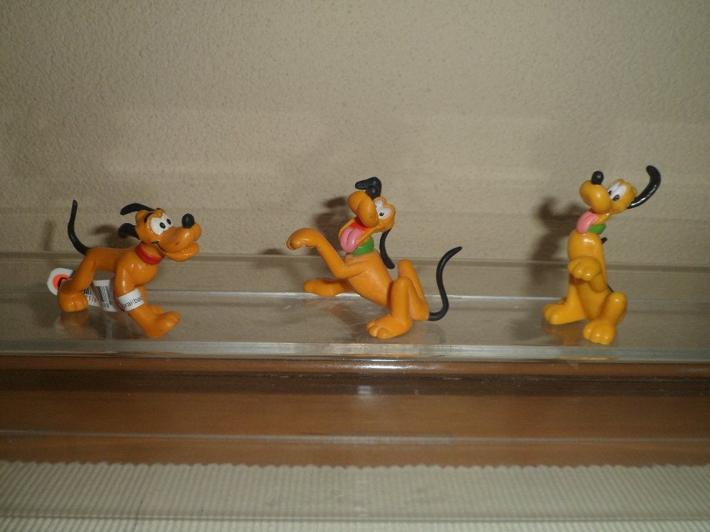 Disney Pluto figuurtjes, Ophalen, Zo goed als nieuw