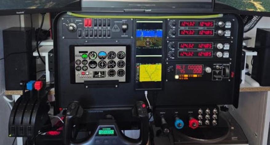Complete Flight Simulator Cockpit - Logitech G / Saitek, Computers en Software, Ophalen, Zo goed als nieuw, Overige merken