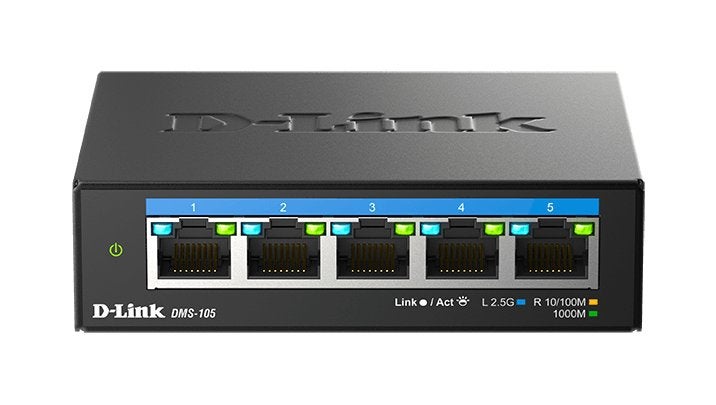 2X  5-Port 2.5G Multi-Gigabit Switch DMS-105 (Nieuw), Computers en Software, Ophalen, Nieuw