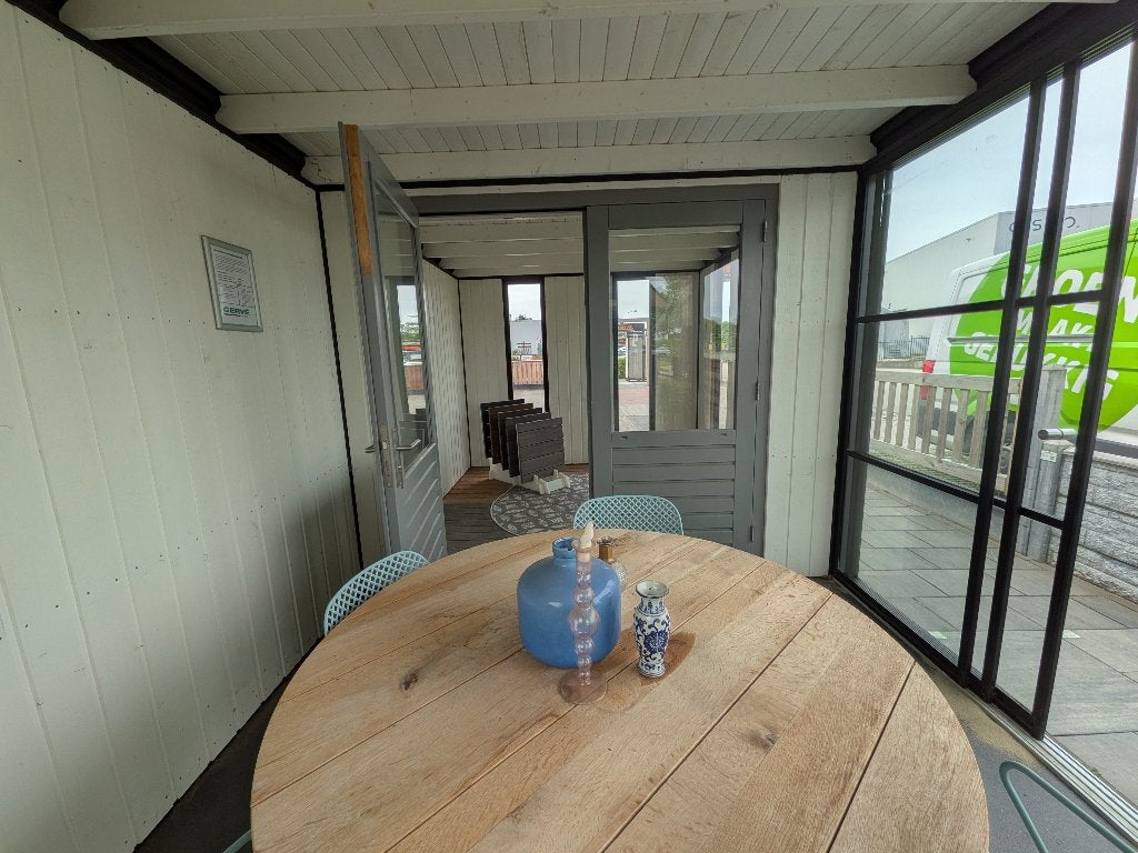 Showroommodel Aluminium Overkapping ALLURE – 6m x 3m, Tuin en Terras, Ophalen, Overige materialen, 200 tot 400 cm, Zo goed als nieuw