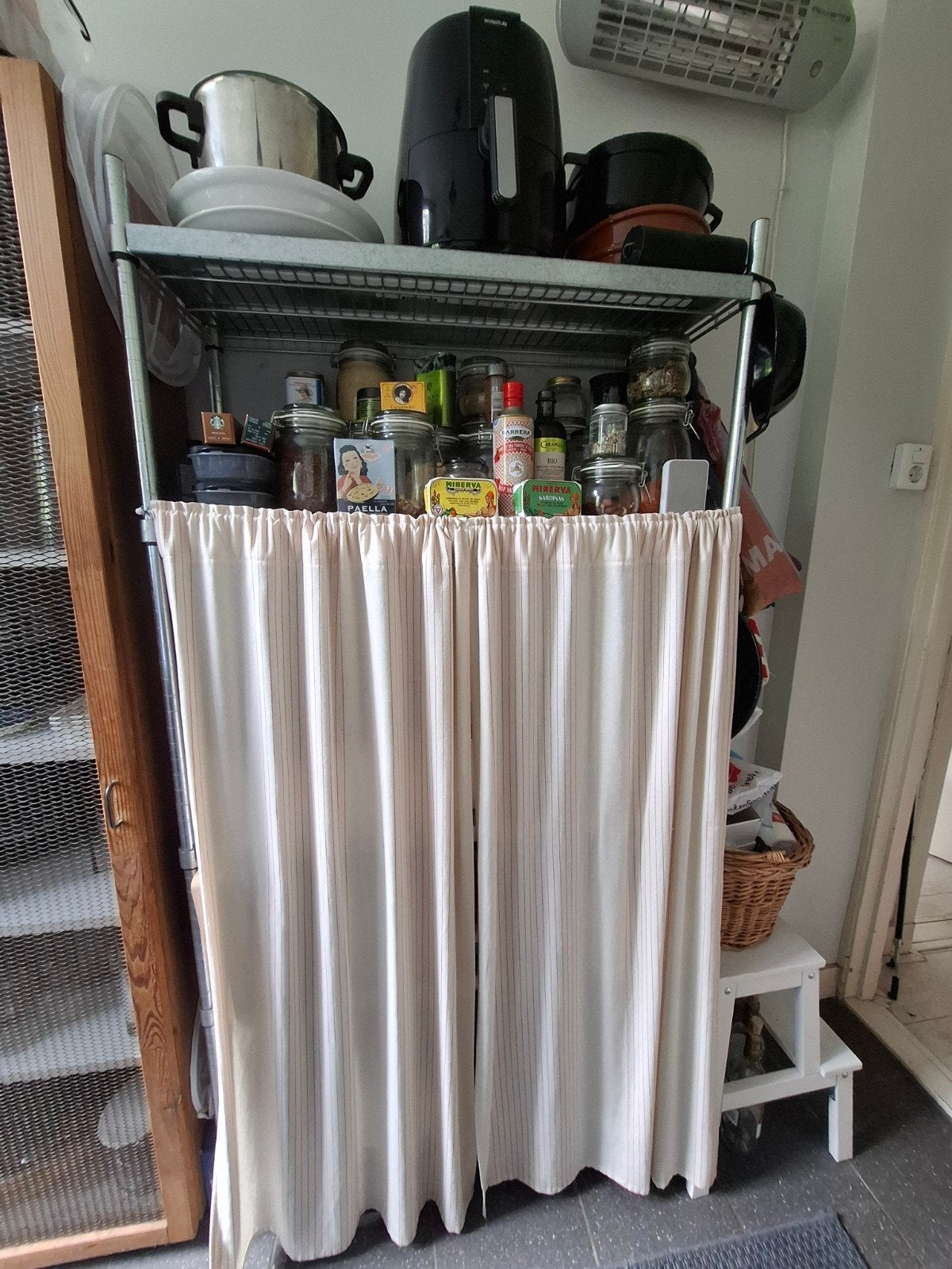 Ikea Omar stellingkast, Ophalen