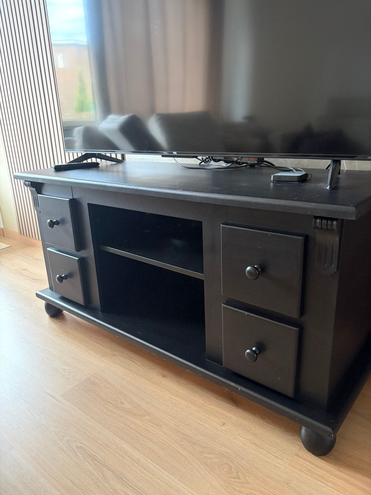 Brocante tv meubel, Ophalen, Gebruikt, 150 tot 200 cm, Minder dan 100 cm