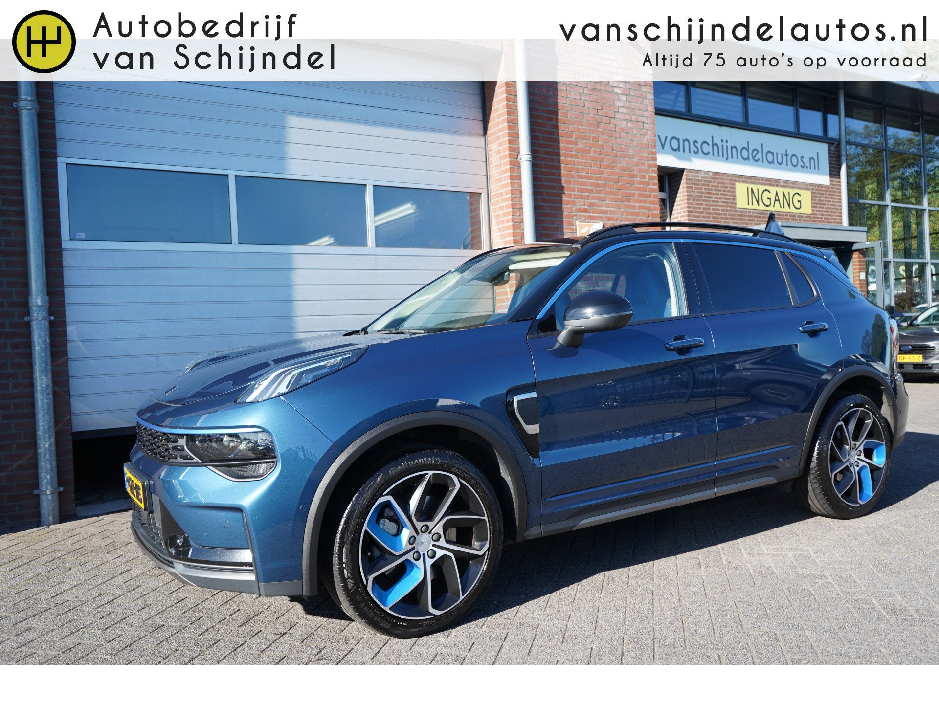 Lynk & Co 01 1.5 261PK! *NL AUTO* DEALER ONDERHOUDEN 4X NIEU, Auto's, Dealer onderhouden, Stof, Blauw, 120 €/maand