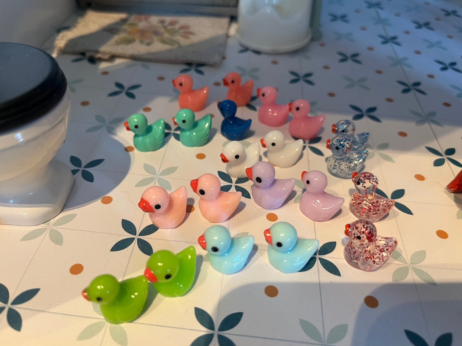2 badeendjes poppen/ maileg huis incl verzenden, Verzamelen, Ophalen, Nieuw, Poppenhuis
