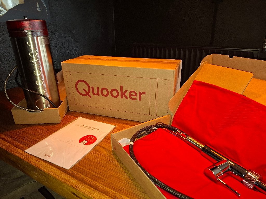 ** Quooker  Nieuw in doos  3 in 1  pracht kraan met flex **, Ophalen, Minder dan 50 cm, Nieuw, Minder dan 25 cm