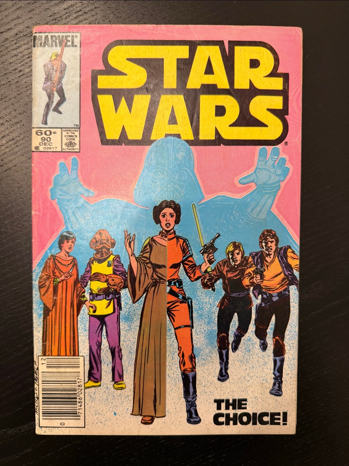 Marvel Star Wars Comic #90 - 1e druk 1984, Boeken, Amerika, Ophalen of Verzenden, Gelezen, Eén comic