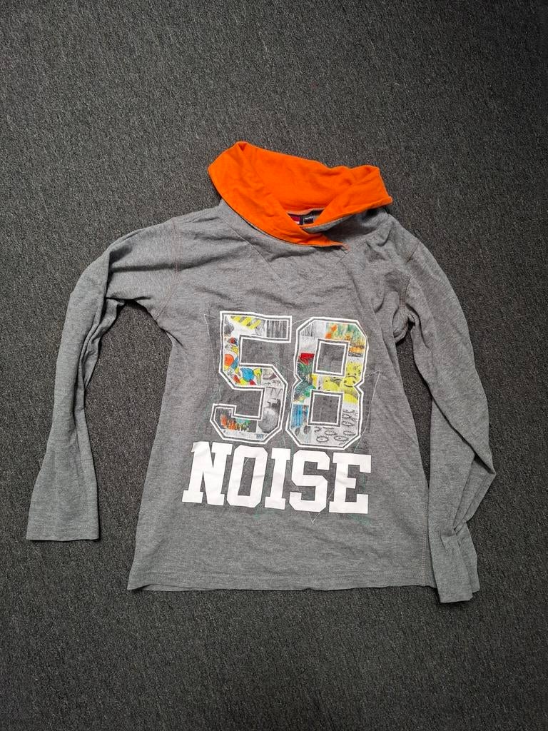 T-shirt met lange mouwen en kol, Oiboi, Ophalen of Verzenden, Zo goed als nieuw, Shirt of Longsleeve