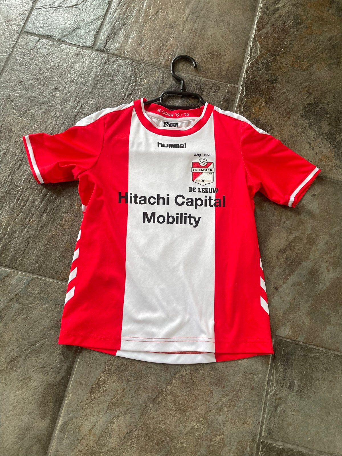 FC Emmen thuisshirt 2019/2020 + broekje, Ophalen, Gebruikt, Jongen of Meisje, Setje