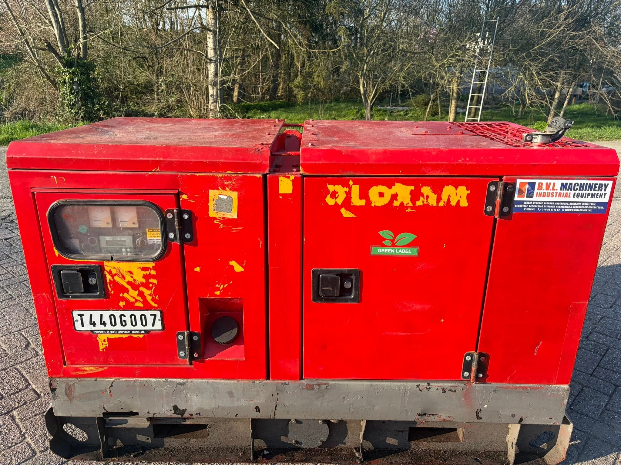 Atlas-Copco QAS 20 kVA kubota leroy somer aggregaat generato