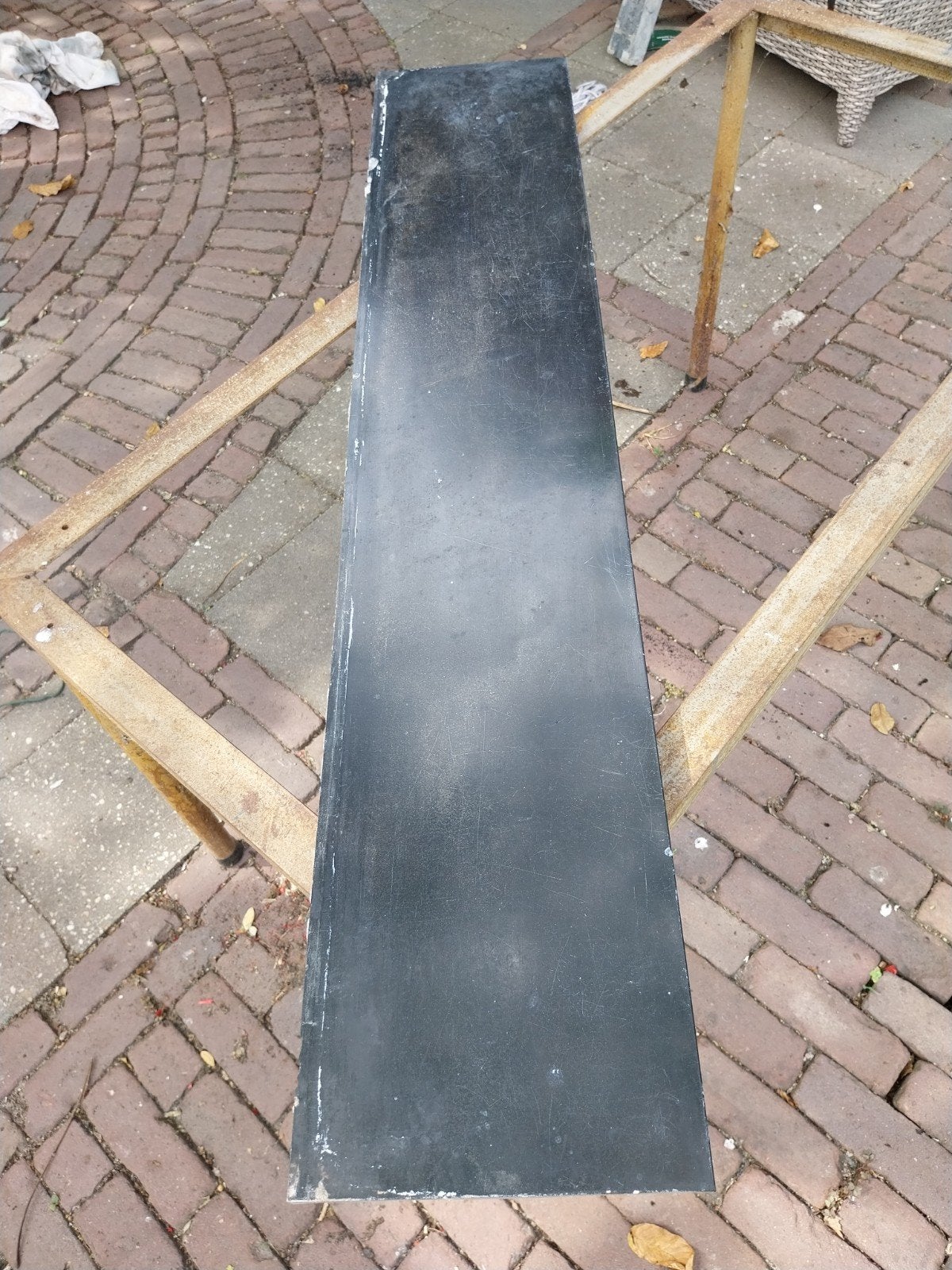 natuurstenen vensterbank met gebruikssporen., Huis en Inrichting, Ophalen of Verzenden
