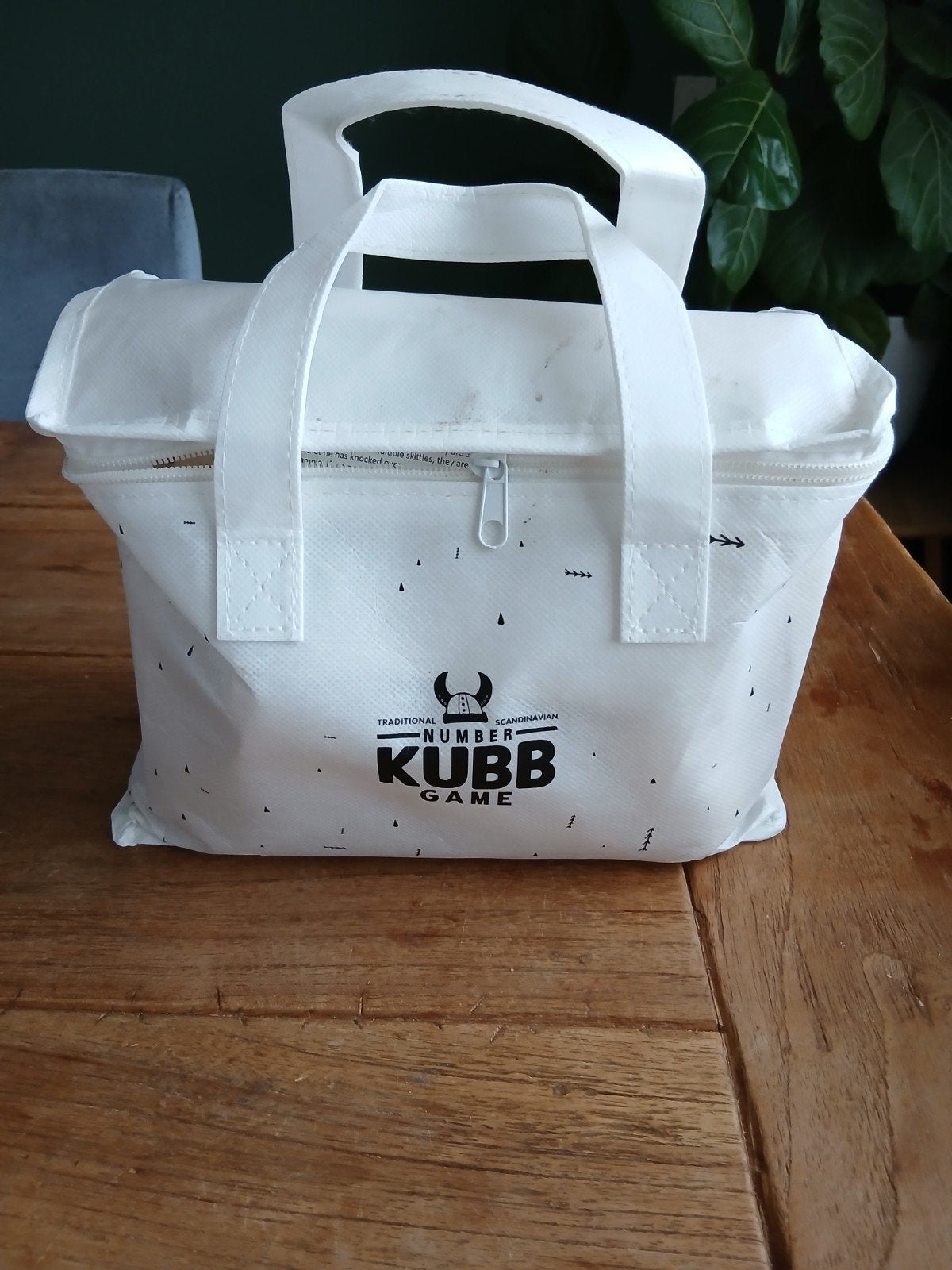 Kubb spel - Traditioneel Scandinavisch werpspel, Drie of vier spelers, Ophalen of Verzenden, Zo goed als nieuw, Onbekend