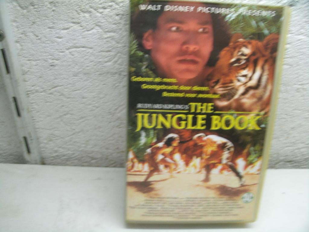 vhs 222b the jungle book, Alle leeftijden, Ophalen of Verzenden, Gebruikt, Actie en Avontuur