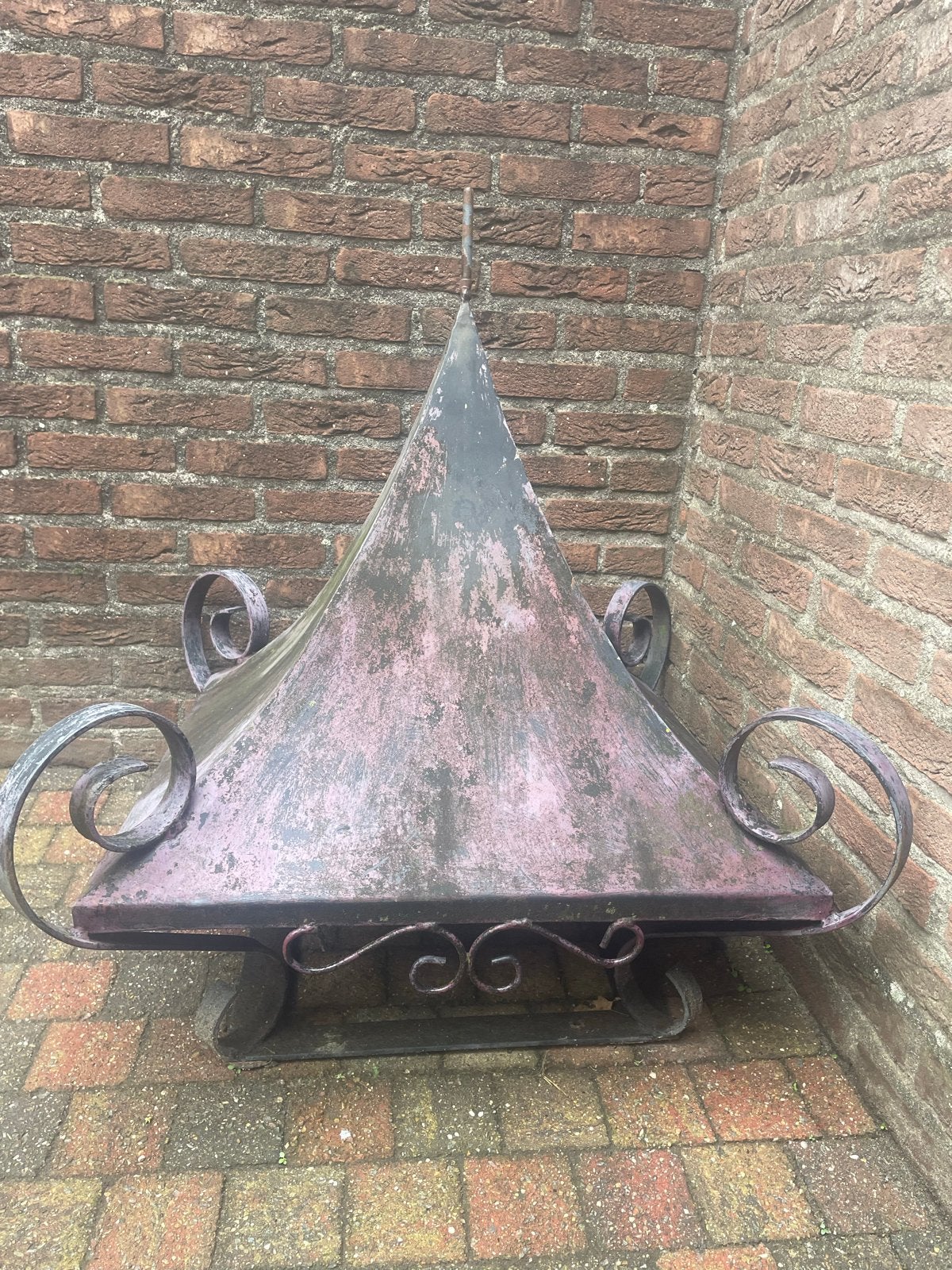 Gebruikte schoorsteenkap, binnenmaten 46 x 46 cm, Ophalen, Gebruikt, Overige soorten