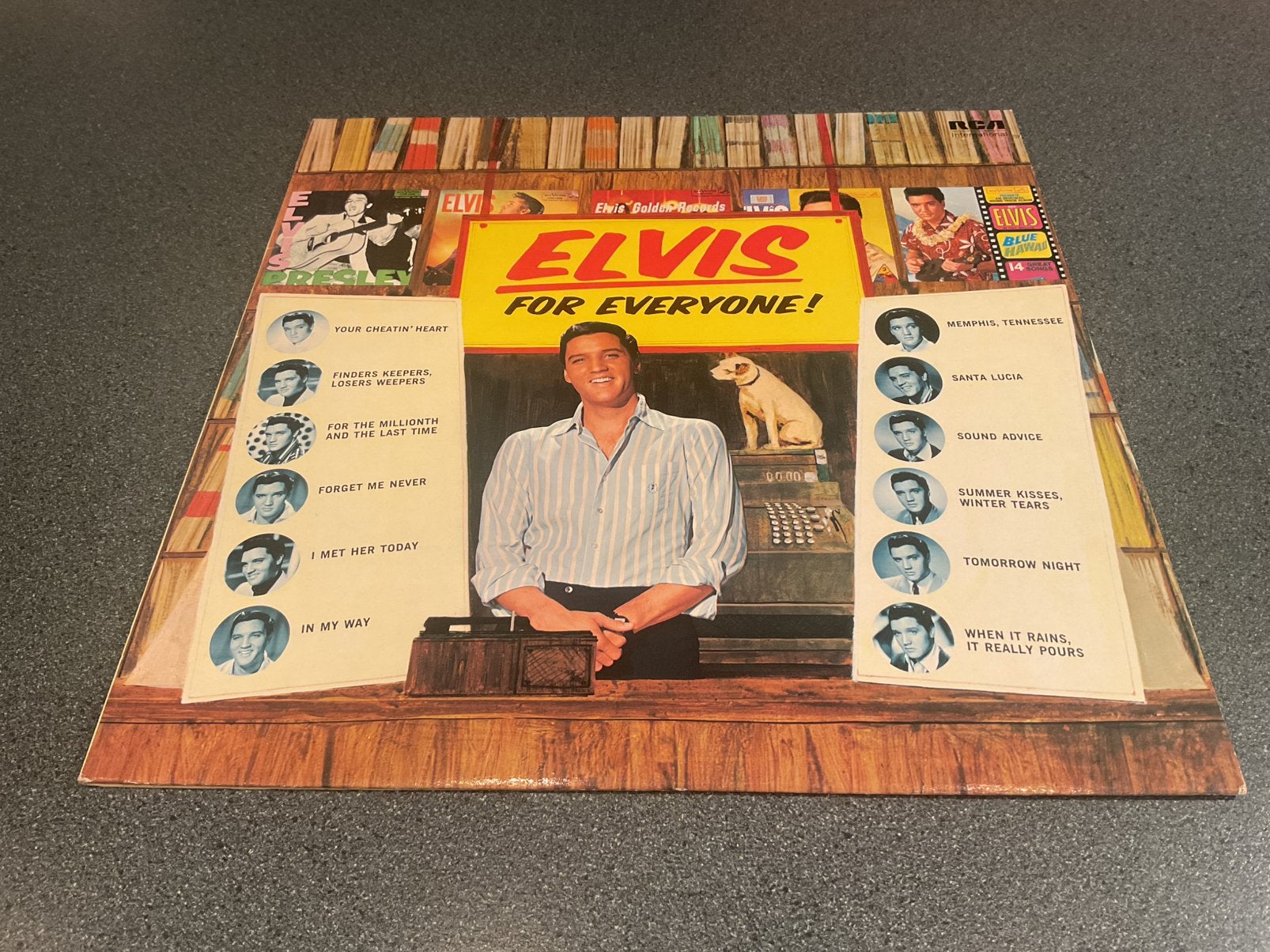 Elvis Presley - Elvis for everyone! Vinyl LP, Ophalen of Verzenden, Gebruikt, 12 inch