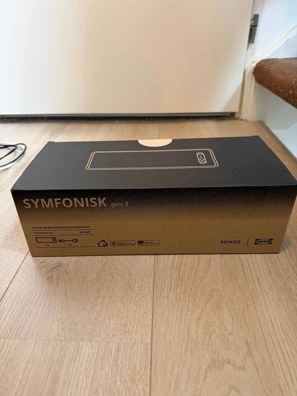 Sonos Symfonisk v2 zwart WiFi speaker, Ophalen of Verzenden, Zo goed als nieuw, Sonos, WiFi