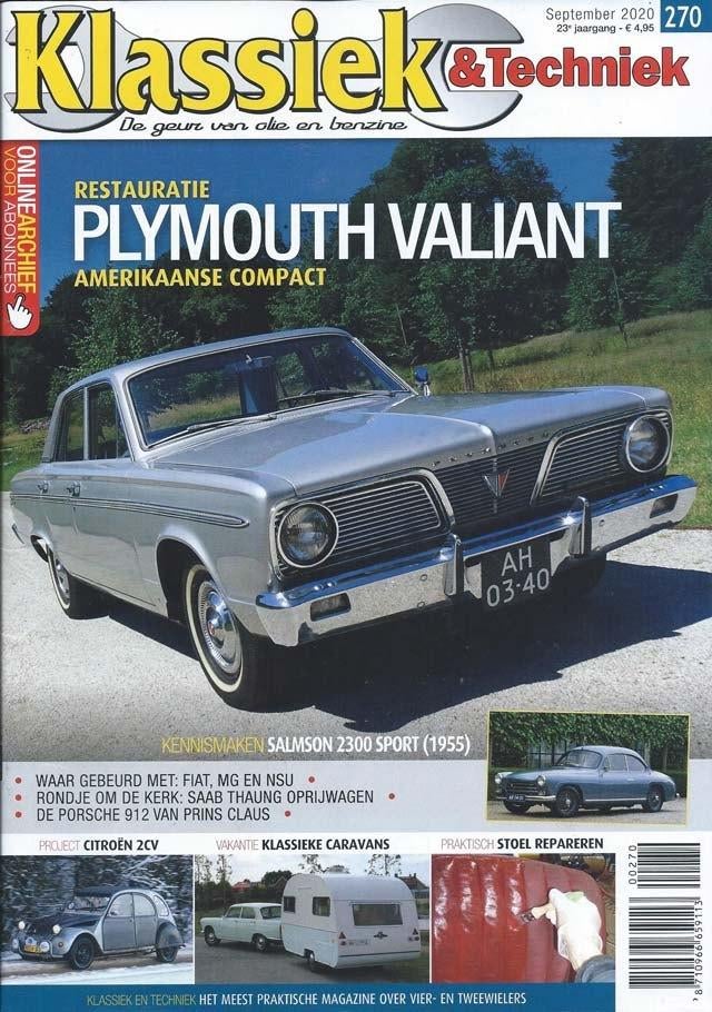 Klassiek & Techniek 270 2020 : Toyota Carina 2 - Porsche 912, Ophalen of Verzenden, Gelezen, Algemeen