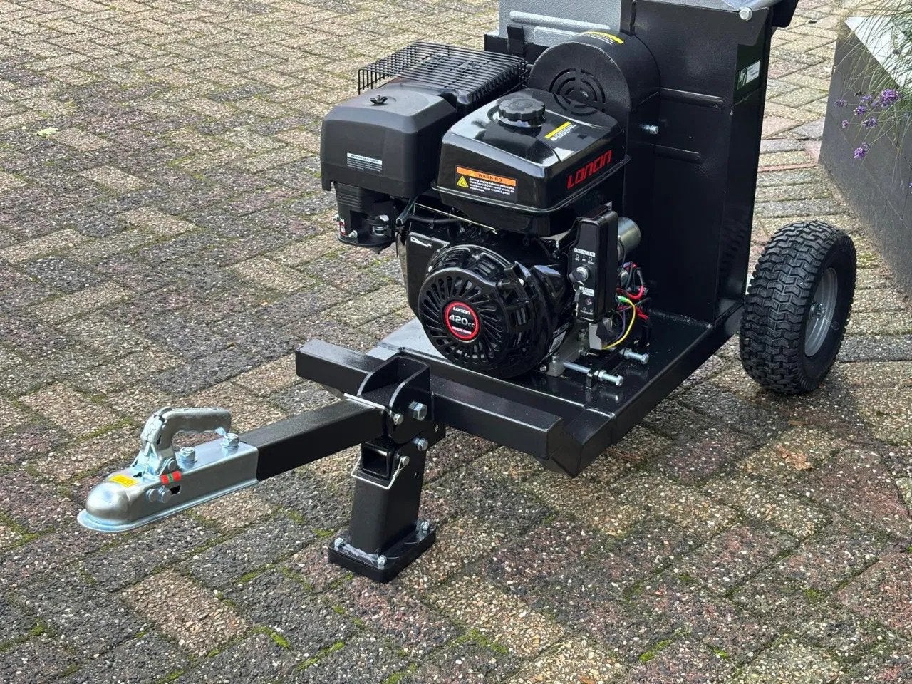 JANSEN Hakselaar versnipperaar 15pk el. start gts1000 PRO, Tuin en Terras, Gebruikt, Jansen