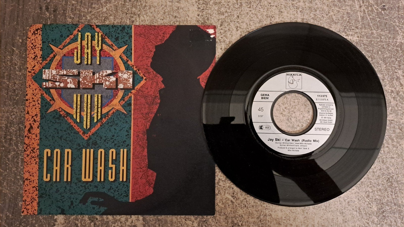 Jay  - car wash, Cd's en Dvd's, Vinyl Singles, Gebruikt, 7 inch, Pop, Fotohoes
