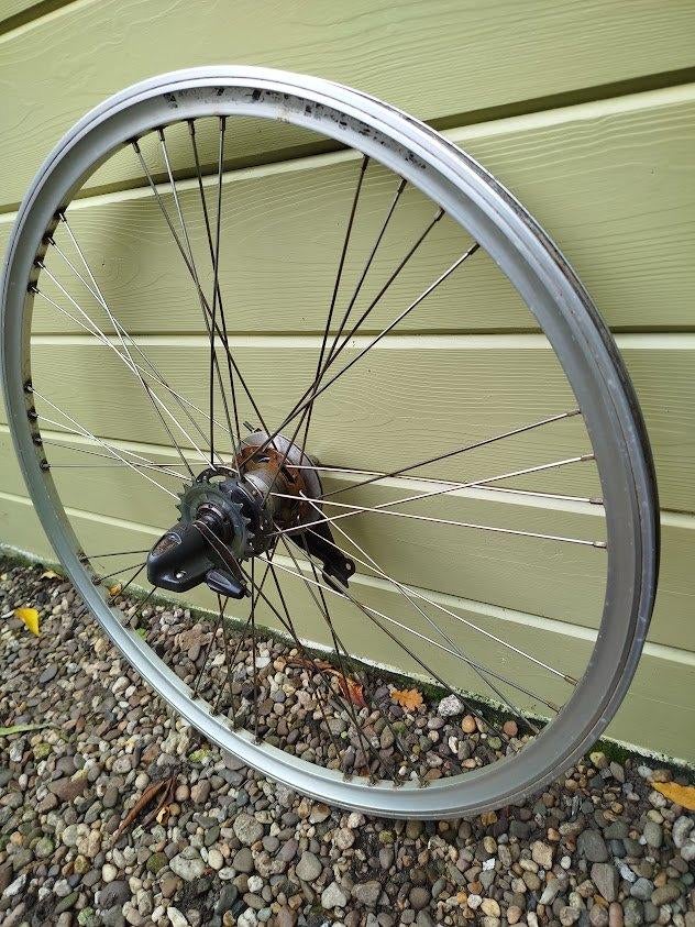 Set Shimano Nexus 3 versnellingen rollerbrake 28 Inch, Ophalen of Verzenden, Gebruikt