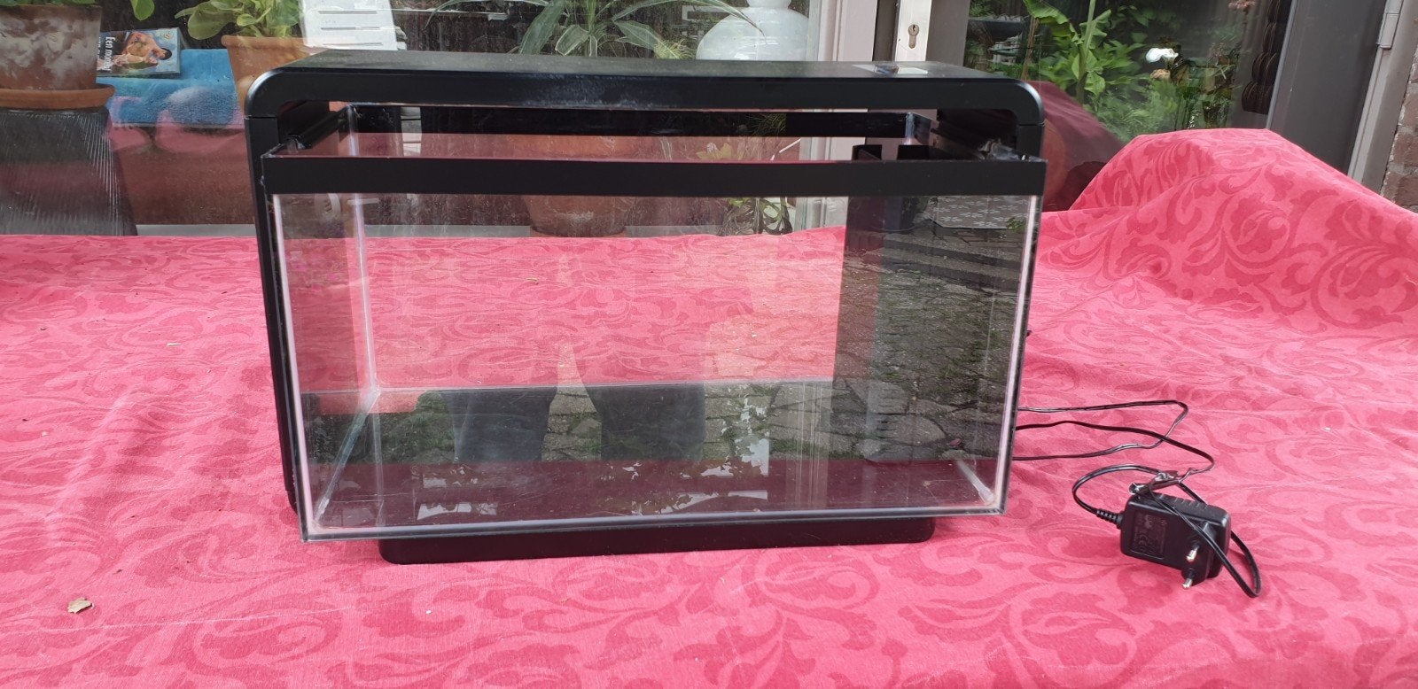 Klein aquarium, Dieren en Toebehoren, Ophalen, Gebruikt, Leeg aquarium