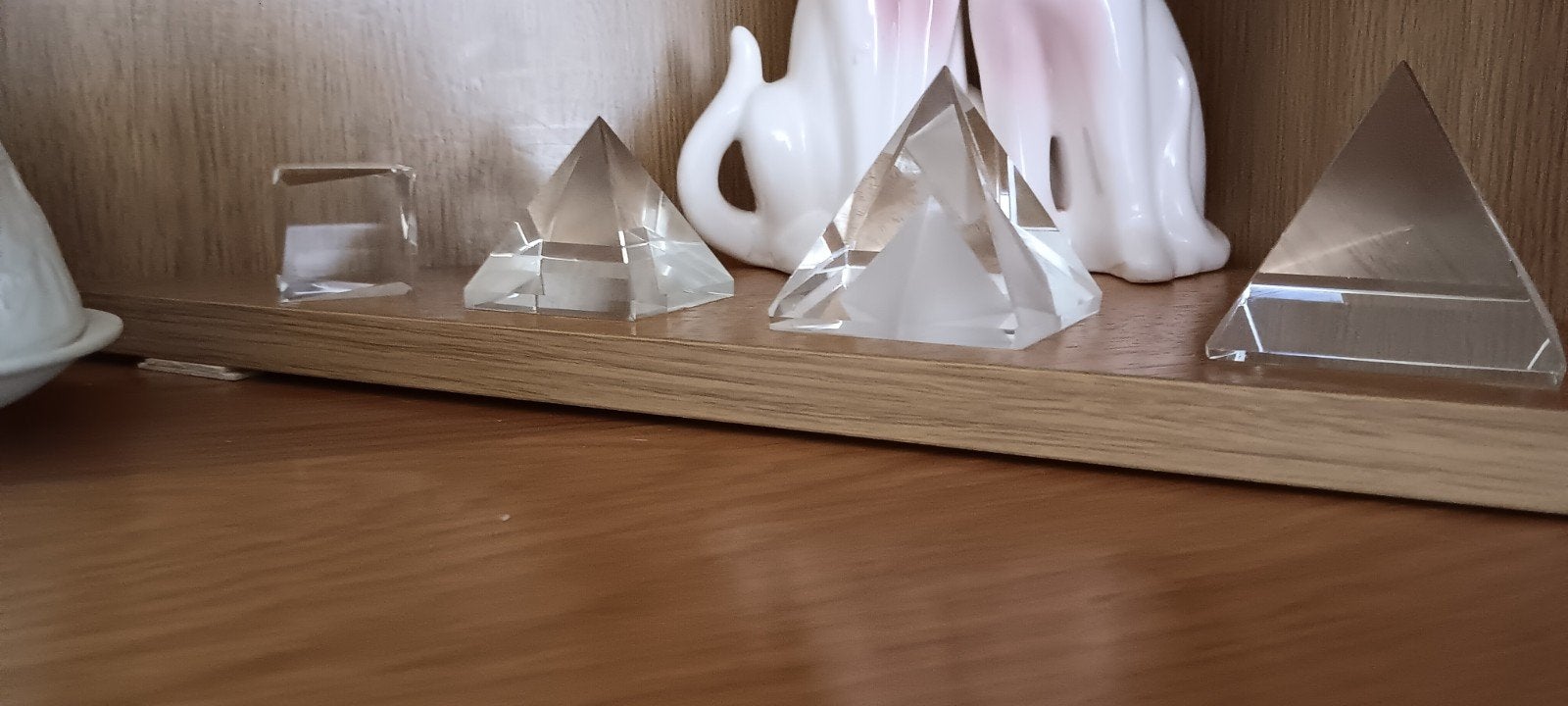 Piramides glas 1 vierkante steen, Ophalen, Tapijttegels