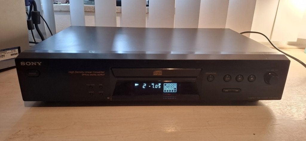 Sony cd speler CDP-XE370 zwart, Verzenden, Zo goed als nieuw, Sony