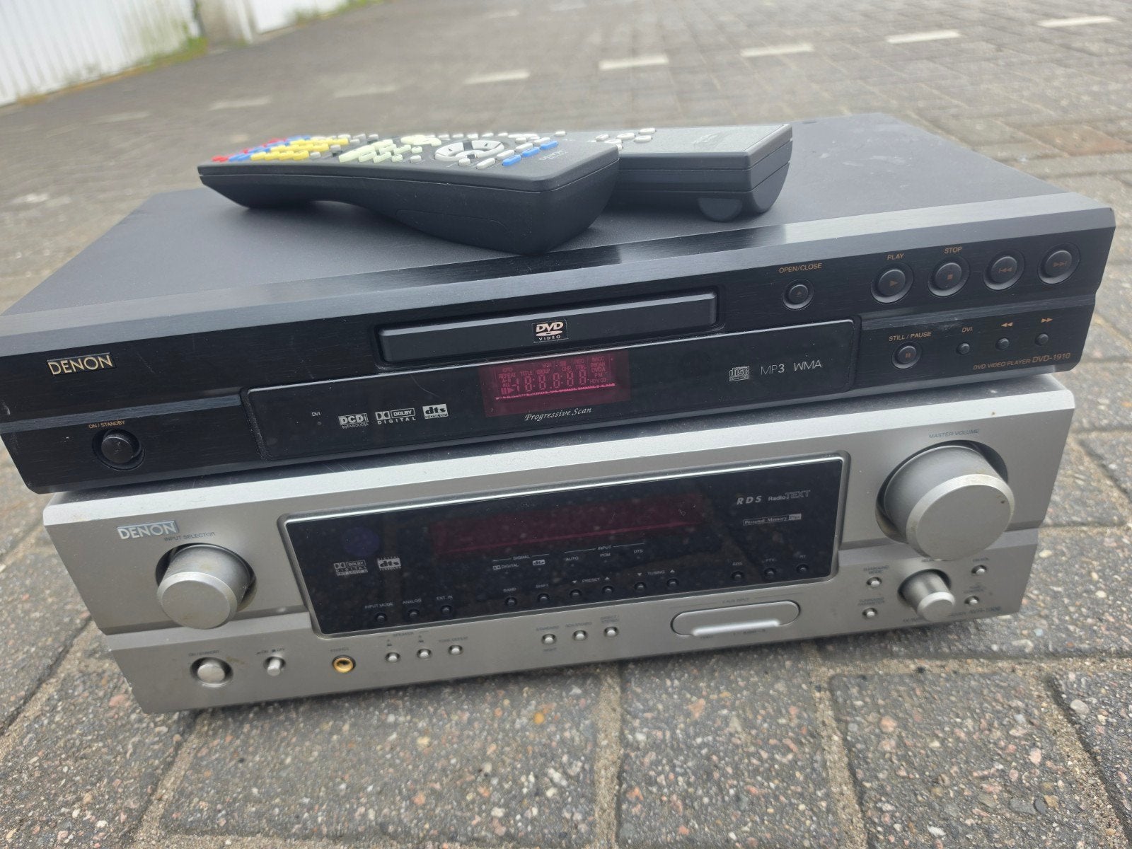 Denon AVR-1306 AV Surround Receiver met DVD-speler, Ophalen of Verzenden