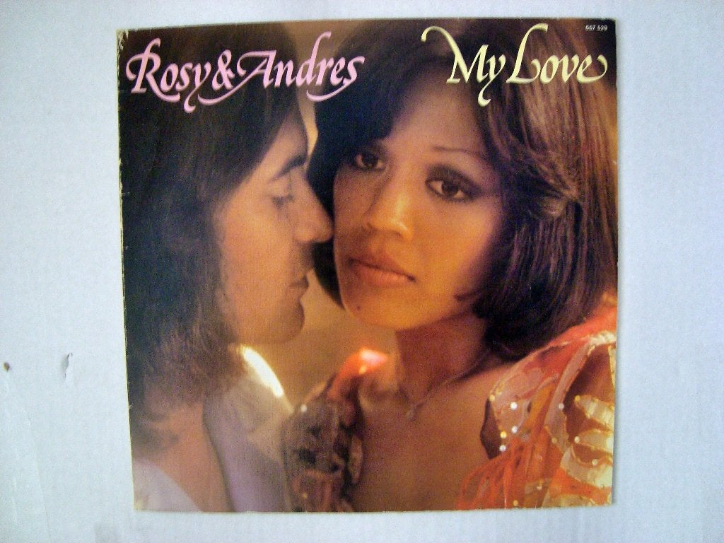LP:ROSY & ANDRES-MY LOVE (1976), LP, Gebruikt, Overige genres, Ophalen of Verzenden