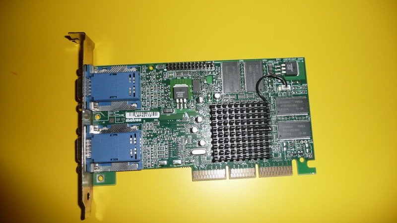 Videokaart Dual VGA Matrox MG1 G45+MDHA32DB 32MB [K375] 13-9, Computers en Software, VGA, Ophalen of Verzenden, GDDR5, Zo goed als nieuw
