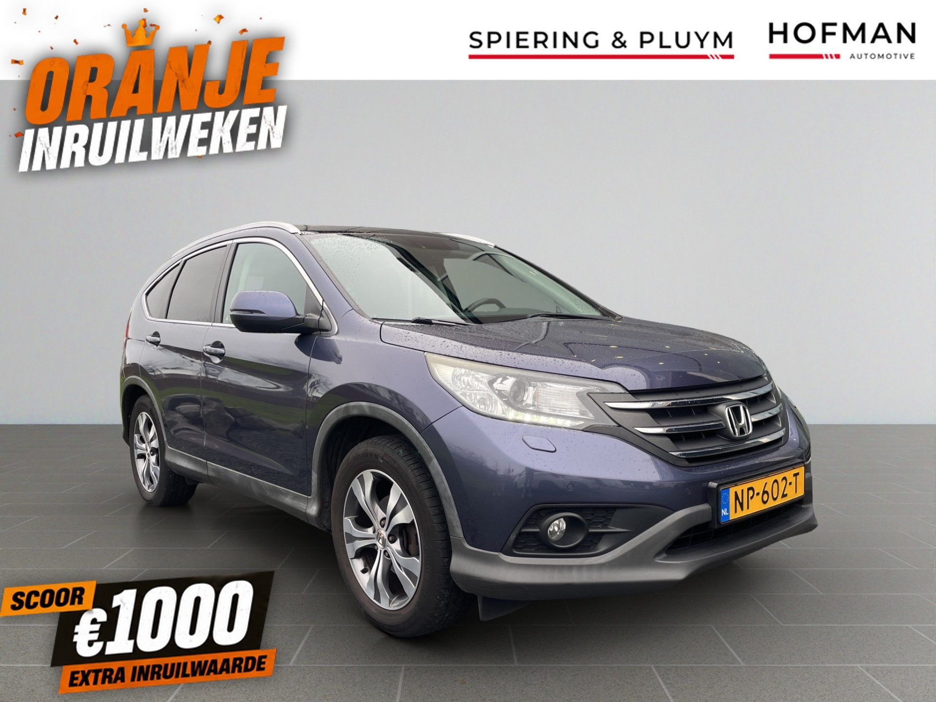 Honda CR-V 2.0 AWD Executive Leder | Stoelgeheugen | Pano |, Euro 5, Gebruikt, Zwart, 4 cilinders