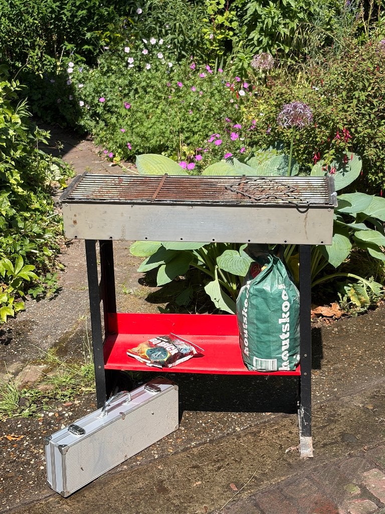 BBQ stel, Ophalen, Gebruikt