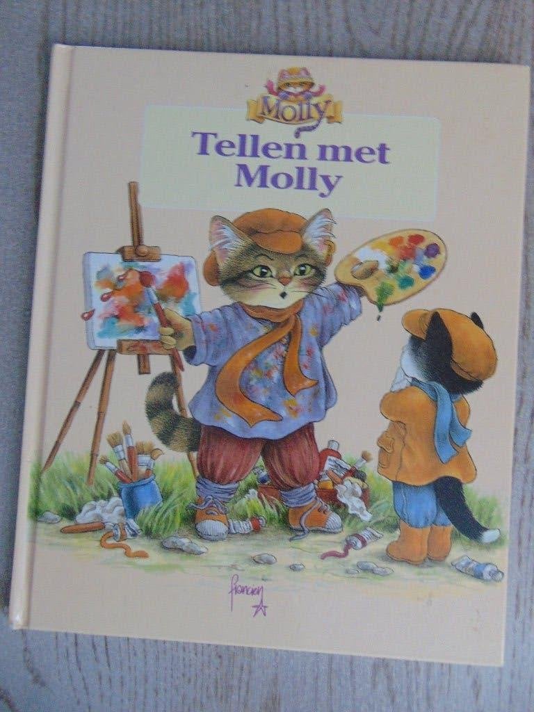 Tellen met Molly - hardcover boek Francien van Westering, Ophalen of Verzenden, Zo goed als nieuw, Francien van Westering, Fictie algemeen