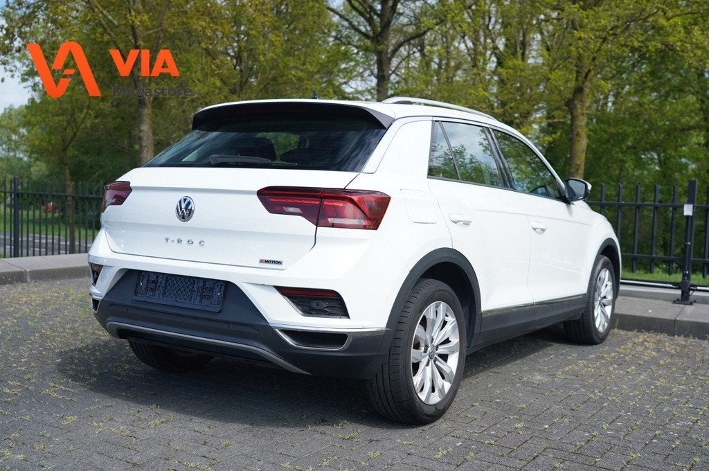Volkswagen T-Roc 2.0 TSi 4Motion SPORT | LED | Camera | Stoe, Automaat, 15 km/l, Gebruikt, Wit