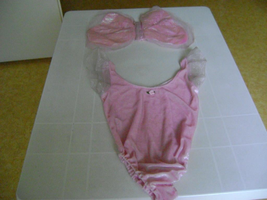 roze verkleed elfjes pakje met vleugels en elastiek maat 98, Kinderen en Baby's, Carnavalskleding en Verkleedspullen, Ophalen of Verzenden