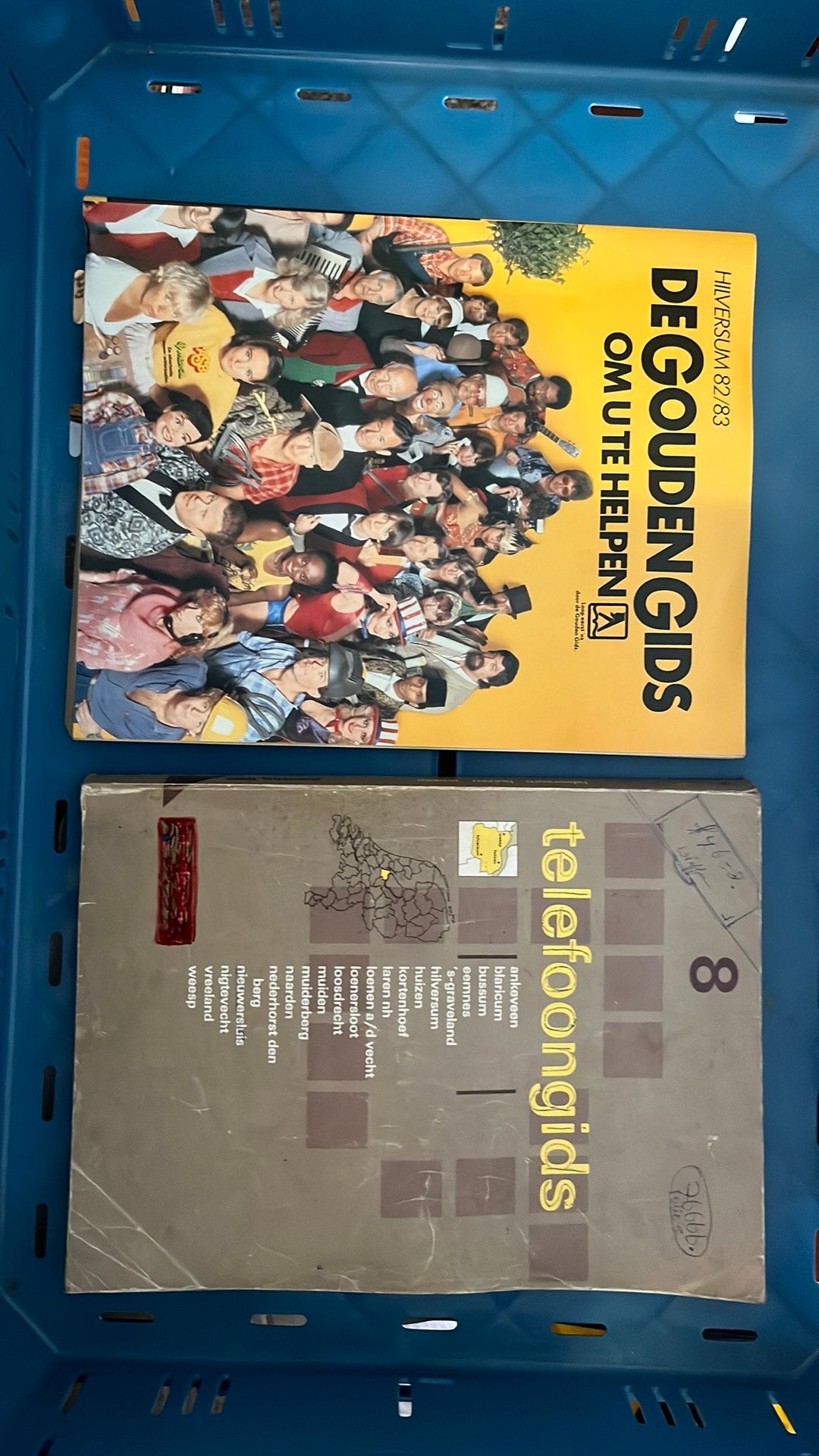 Oude telefoonboeken, Ophalen, 1980 tot heden, Tijdschrift