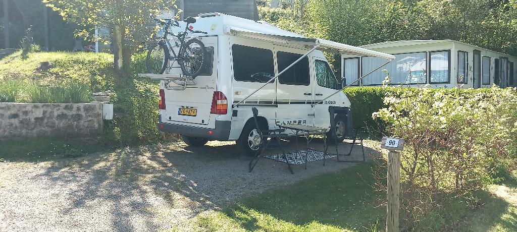 Camperbus La Strada- Mercedes- Automaat- 1999- Cruise- Airco, Automaat, Gaslek-detector, Ringverwarming, Particulier