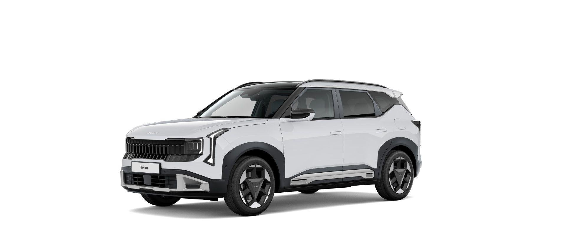 Kia Seltos 1.6 GDi DCT6 Hybrid X-line | Dodehoekcamera | LED, Auto's, Zwart, Seltos, 1465 kg, Bedrijf