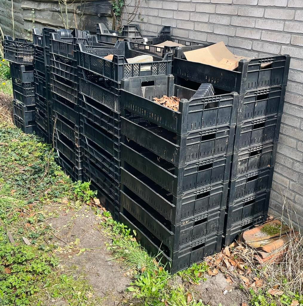 Planten groente fruit dahlia knollen kratjes, Ophalen, Gebruikt
