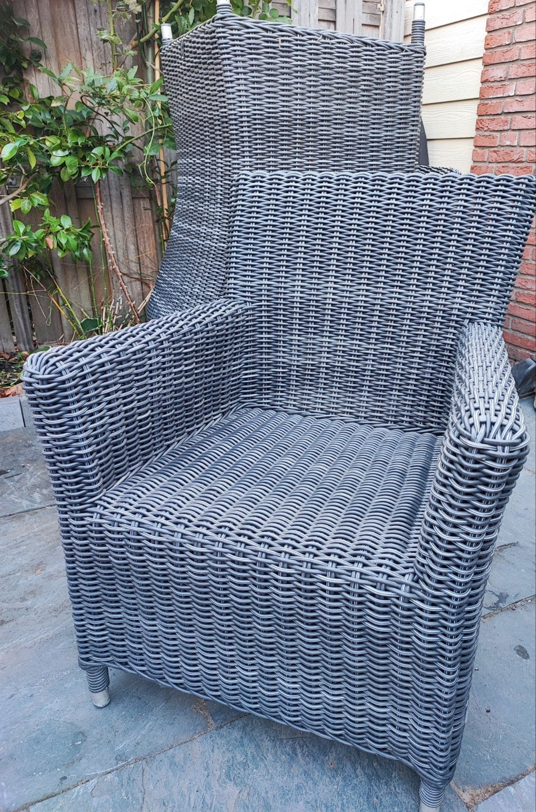 Beach7 Wicker loungestoel - Comfortabel en Stijlvol, Ophalen, Zo goed als nieuw, Wicker