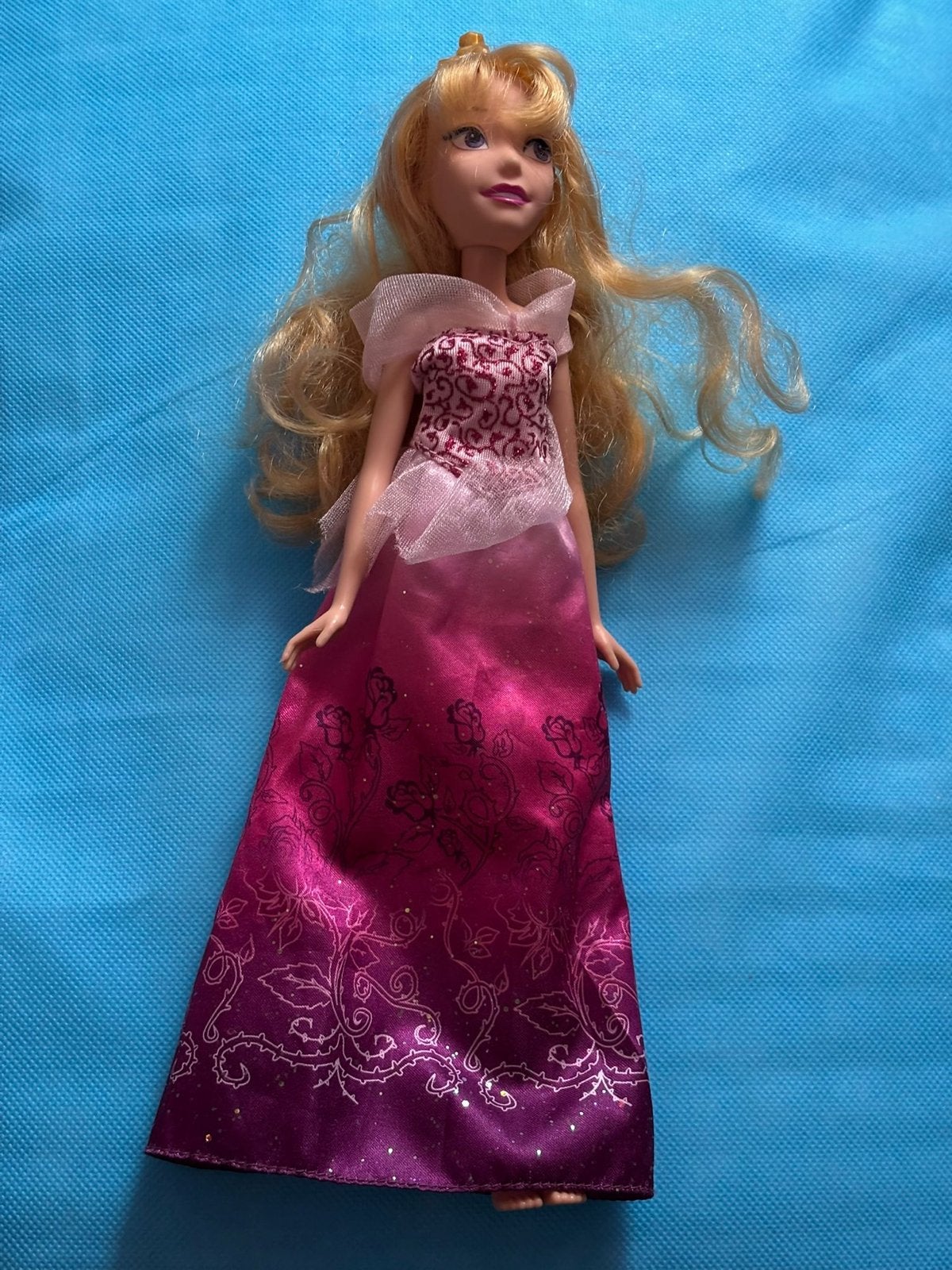 Doornroosje pop - Disney prinses Aurora, Ophalen of Verzenden, Gebruikt, Overige typen