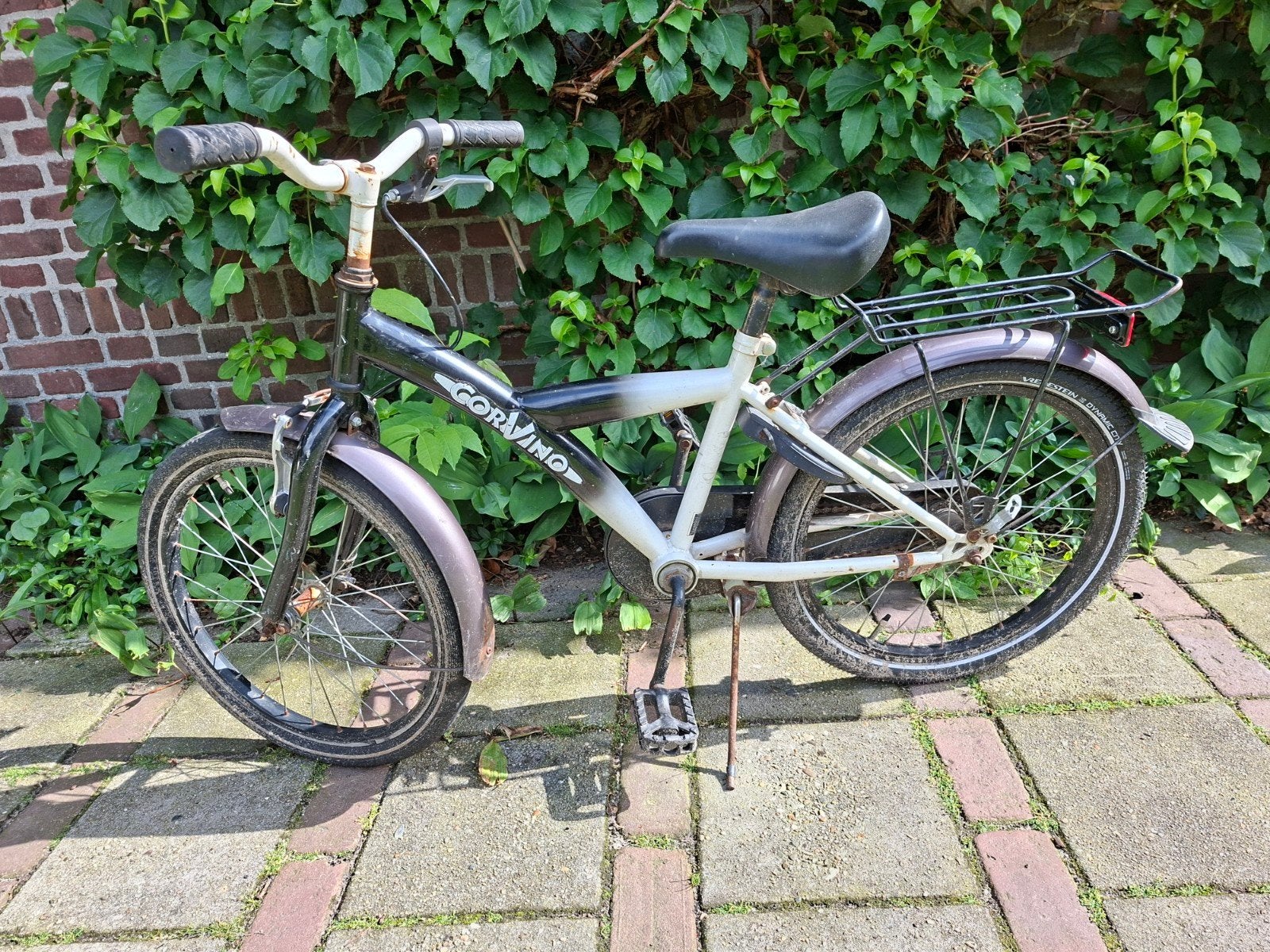Kinderfiets met handrem - Gratis af te halen, Corvino, Velgrem, Ophalen of Verzenden, 16 tot 20 inch