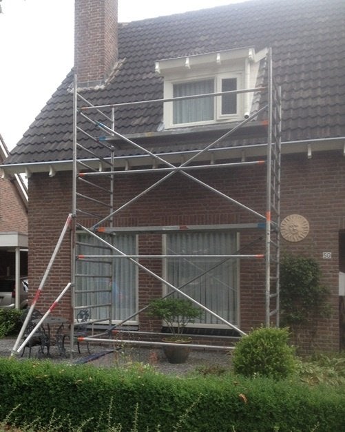Gebruikte Alu Rolsteigers en/of diverse rolsteigeronderdelen, Ophalen, Gebruikt, Rolsteiger of Kamersteiger, 5 meter of hoger