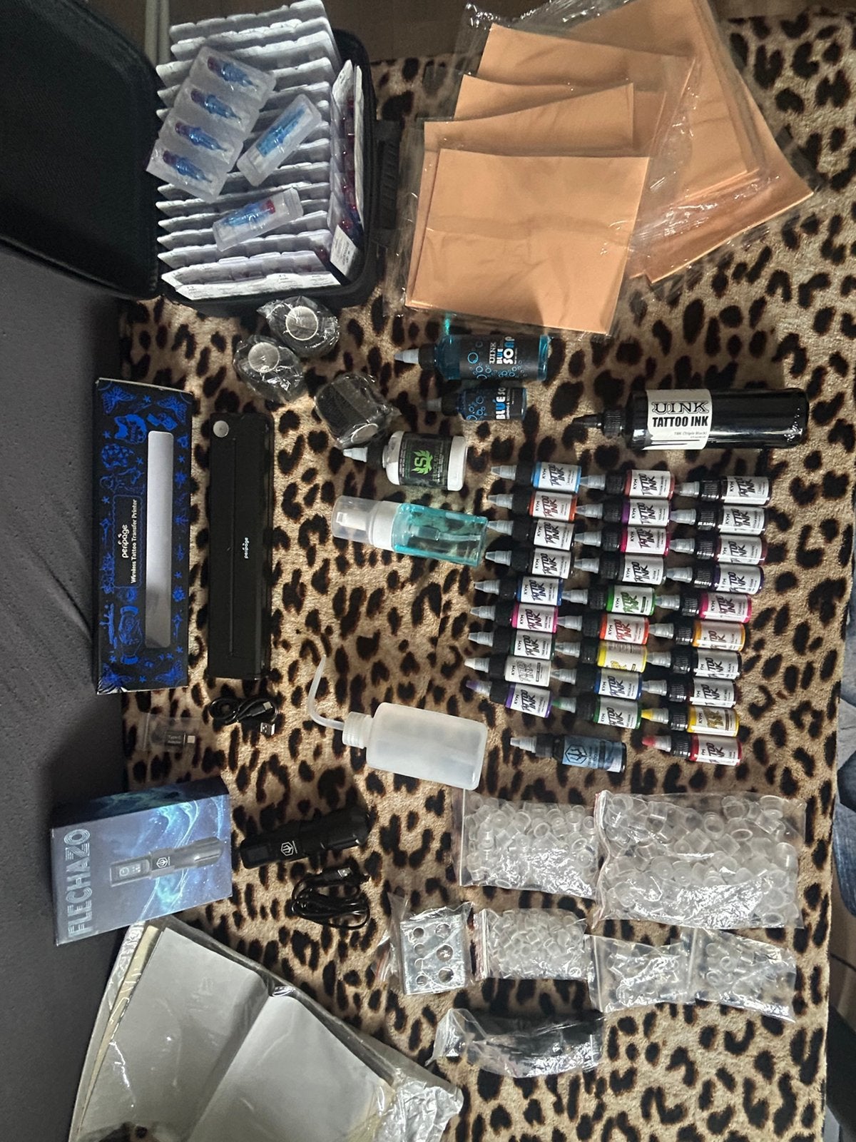 Tattoo set, Ophalen, Zo goed als nieuw, Potlood of Stift