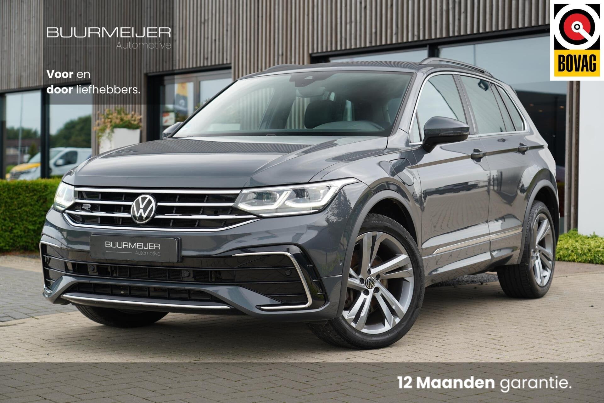 Volkswagen Tiguan 1.4 TSI eHybrid R-Line Business+ | Sfeerve, Auto's, Gebruikt, Zwart, 4 cilinders, Met garantie (alle)