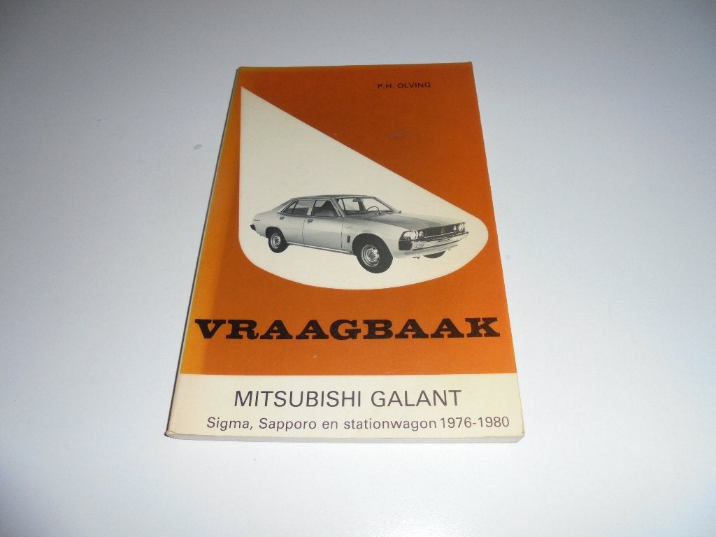 Vraagbaak Mitsubishi Galant en Sapporo  1976-1980, Ophalen of Verzenden