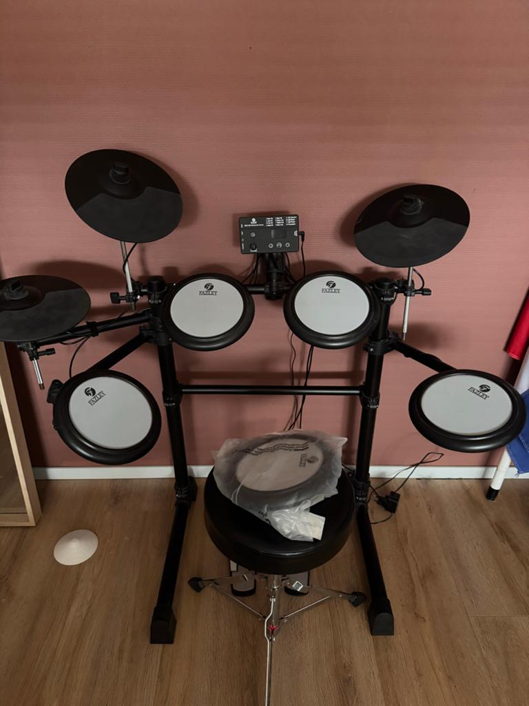 Fazley DDK-020 Elektronisch Drumstel, Muziek en Instrumenten, Drumstellen en Slagwerk, Ophalen, Gebruikt, Overige merken, Elektronisch