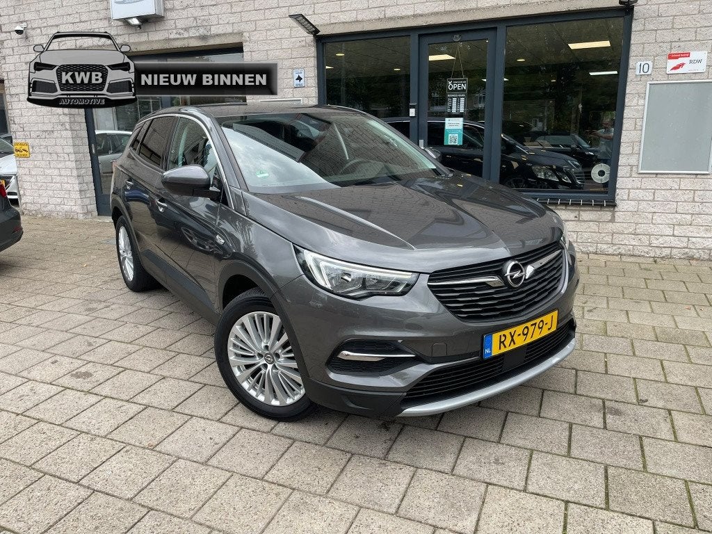 Opel Grandland X 1.2 Turbo Exec Trekhaak Distri VV Incl BTW, Gebruikt, Euro 6, 1199 cc, Bedrijf