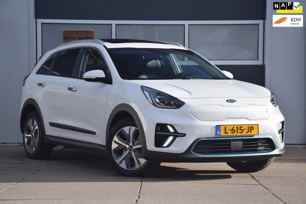 Kia E-Niro DynamicPlusLine 39 kWh SOH 100%/OPENDAK/STOELVERW, Auto's, Kia, Bedrijf, Te koop, Niro, ABS, Achteruitrijcamera, Airbags