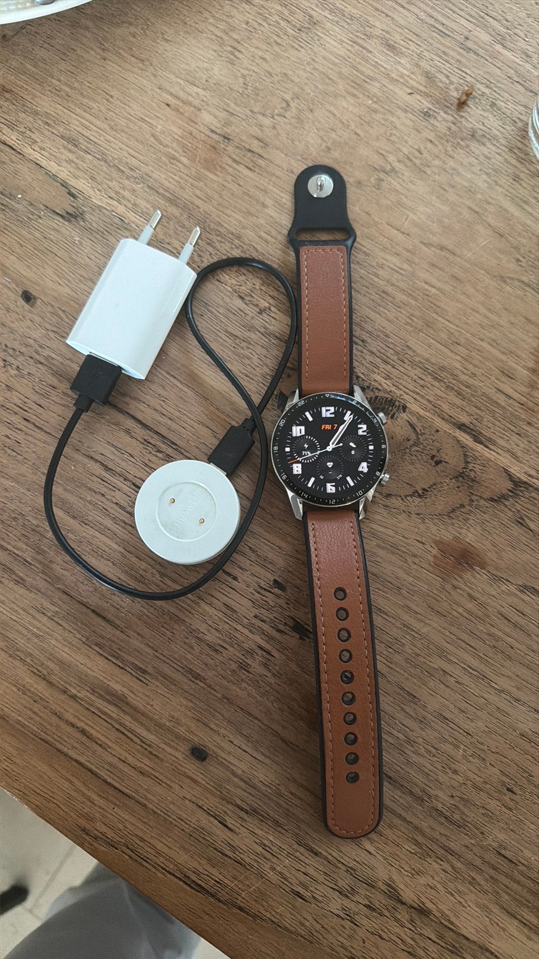 Huawai smartwatch GT, Staal, Gebruikt, Staal, Polshorloge